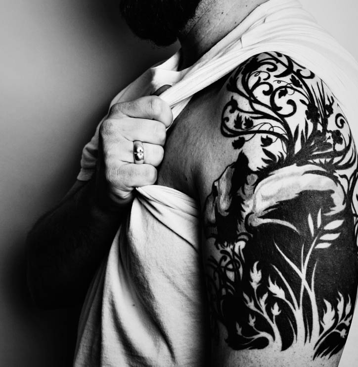 george w bush tattoo. Bear Tattoo | Zachary Sullivan